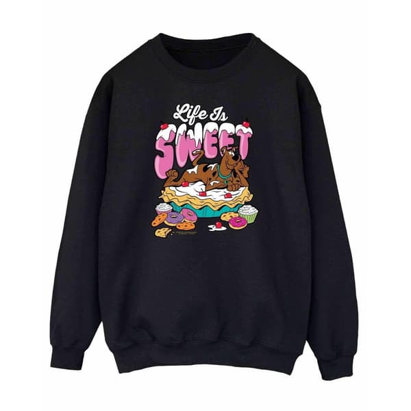 Scooby Doo Womens/Ladies Life Is Sweet Sweatshirt