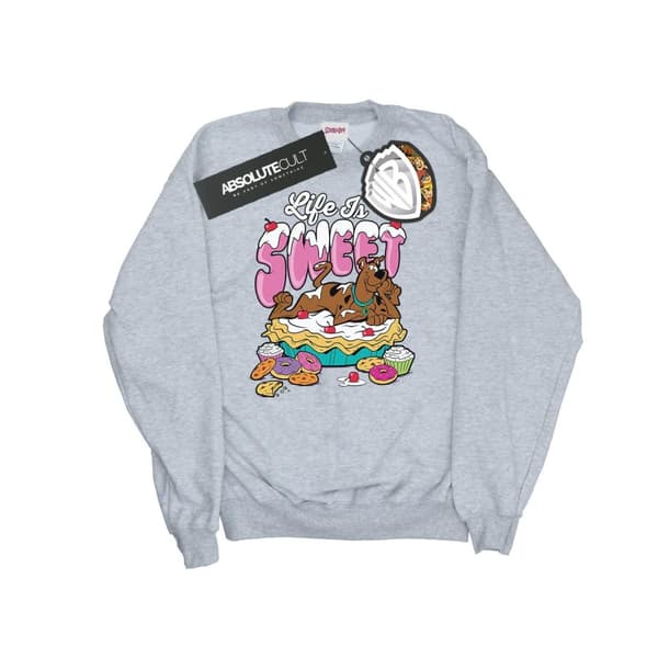 Scooby Doo Womens/Ladies Life Is Sweet Sweatshirt