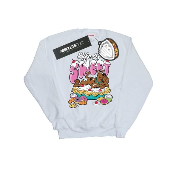 Scooby Doo Womens/Ladies Life Is Sweet Sweatshirt