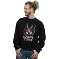 Miniatyrbilde 4 av 5: Looney Tunes Mens Bugs Bunny Circle Logo Sweatshirt