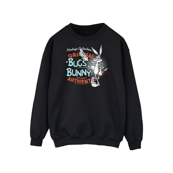 Looney Tunes Unisex Adult Bugs Bunny Vintage Sweatshirt