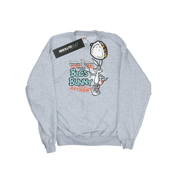 Looney Tunes Unisex Adult Bugs Bunny Vintage Sweatshirt