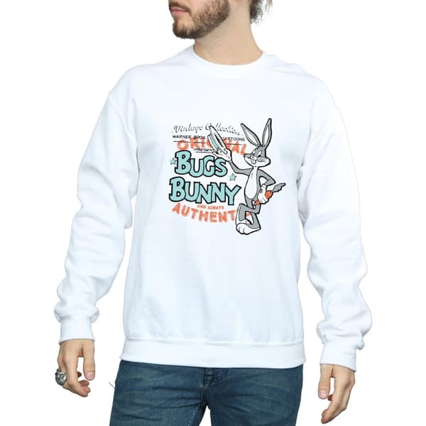 Looney Tunes Unisex Adult Bugs Bunny Vintage Sweatshirt