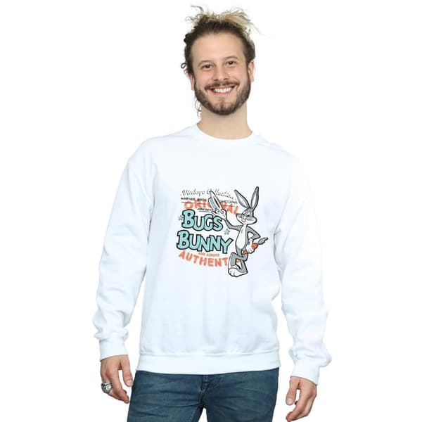 Looney Tunes Unisex Adult Bugs Bunny Vintage Sweatshirt