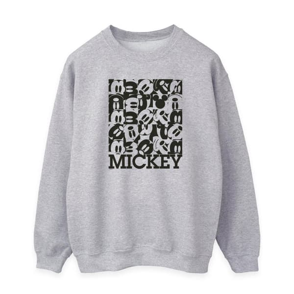 Disney Dam/Tjej Musse Pigg Grid Sweatshirt