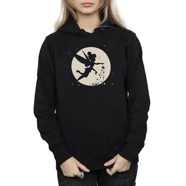 Tinkerbell Womens/Ladies Moon Cropped Hoodie