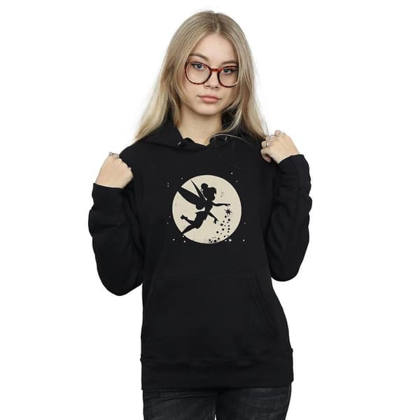 Tinkerbell Womens/Ladies Moon Cropped Hoodie