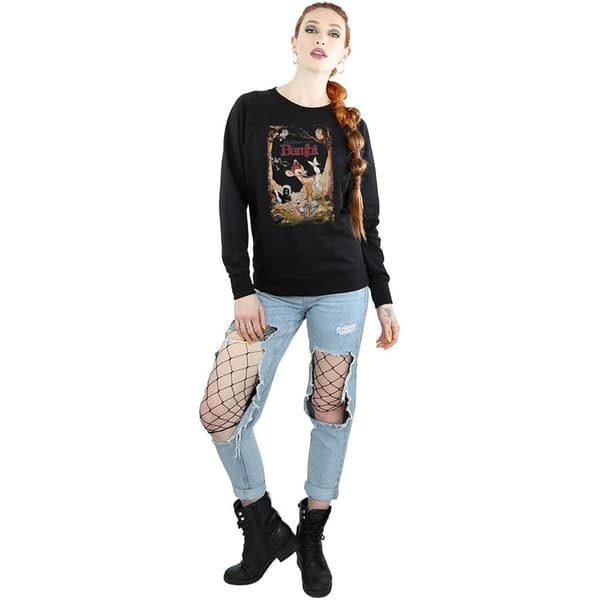 Bambi Womens/Ladies Retro Poster Sweatshirt