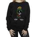 Miniatyrbild 3 av 5: Looney Tunes Dam/Tjej Marvin The Martian Pose Sweatshirt med värmande filt