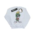 Miniatyrbild 1 av 5: Looney Tunes Dam/Tjej Marvin The Martian Pose Sweatshirt med värmande filt