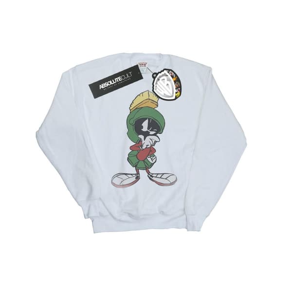 Looney Tunes Dam/Tjej Marvin The Martian Pose Sweatshirt med värmande filt