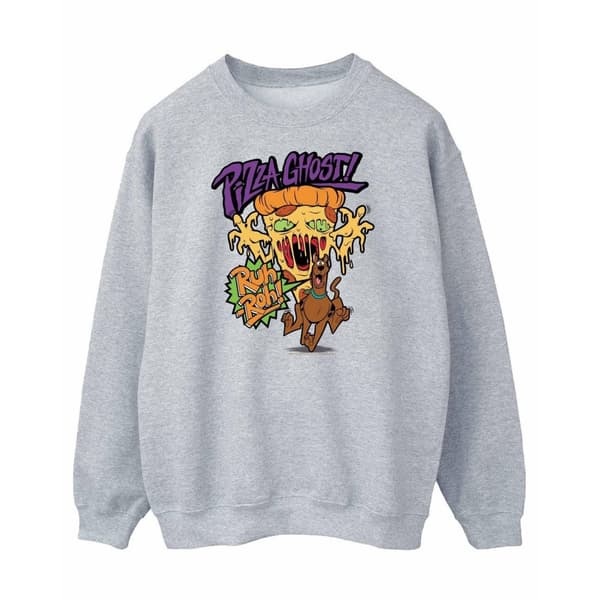Scooby Doo Womens/Ladies Pizza Ghost Sweatshirt
