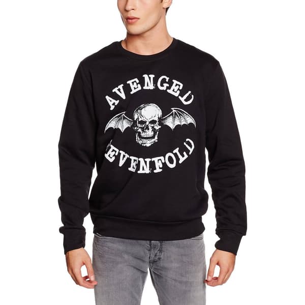 Avenged Sevenfold Unisex Adult Death Bat Sweatshirt