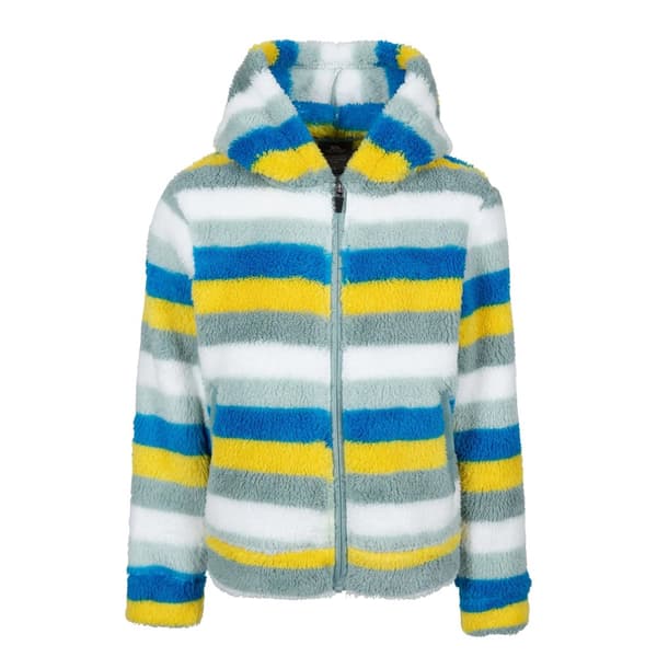 Trespass Childrens/Kids Wonderful Stripe Fleece Jacket Teal Mist 9-10 Years