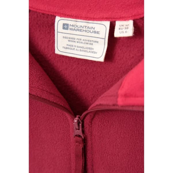 Mountain Warehouse Womens/Ladies Montana Half Zip Fleece Top
