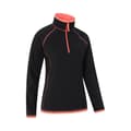 Miniatyrbillede 5 af 5: Mountain Warehouse Womens/Ladies Montana Half Zip Fleece Top