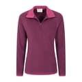 Miniatyrbillede 4 af 5: Mountain Warehouse Womens/Ladies Montana Half Zip Fleece Top