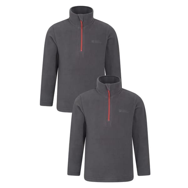 Mountain Warehouse Childrens/Kids Camber Fleece (Pack of 2)