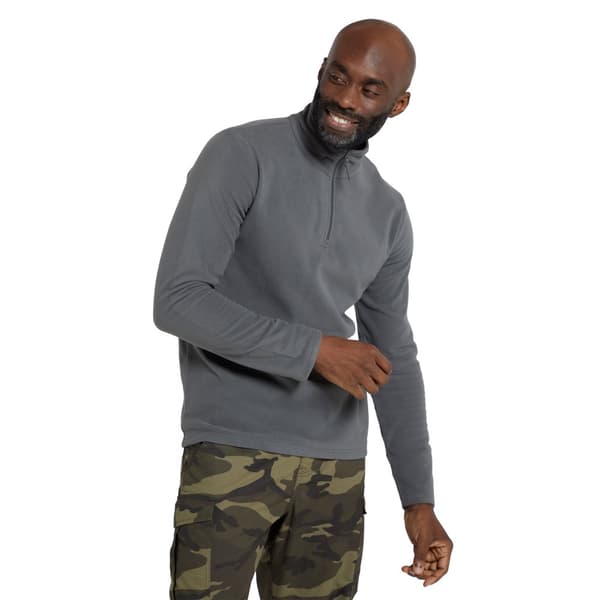 Mountain Warehouse Mens Camber II Half Zip Fleece Top