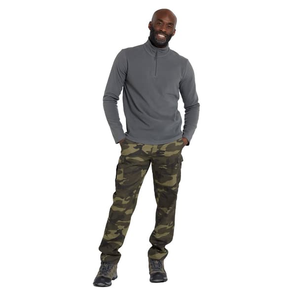 Mountain Warehouse Mens Camber II Half Zip Fleece Top
