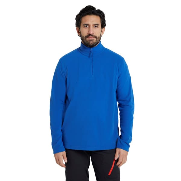 Mountain Warehouse Mens Camber II Half Zip Fleece Top