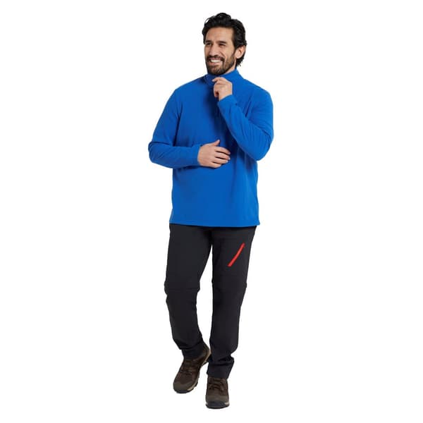 Mountain Warehouse Mens Camber II Half Zip Fleece Top