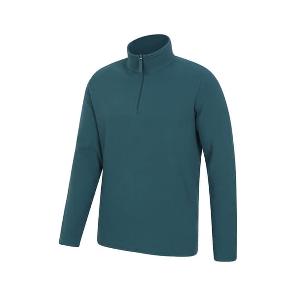 Mountain Warehouse Mens Camber II Half Zip Fleece Top