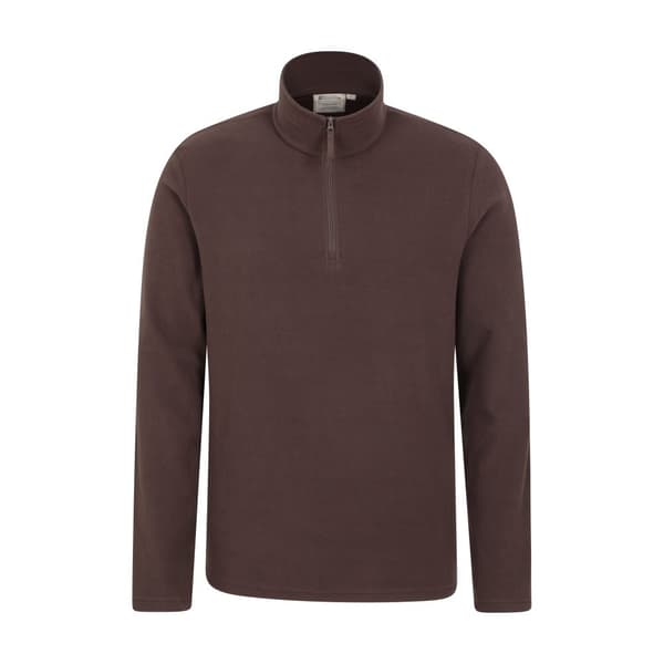 Mountain Warehouse Mens Camber II Half Zip Fleece Top