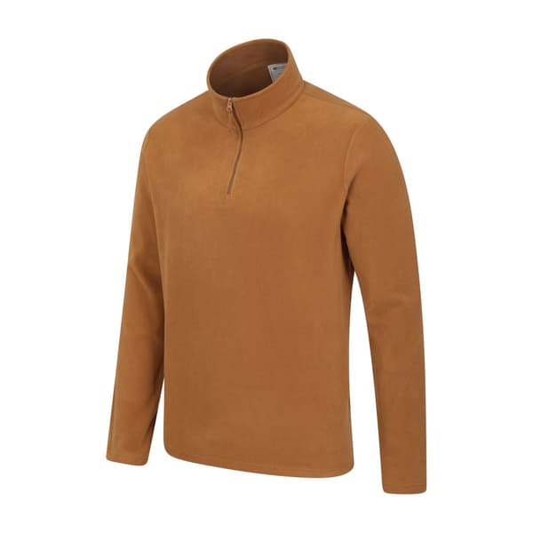 Mountain Warehouse Mens Camber II Half Zip Fleece Top
