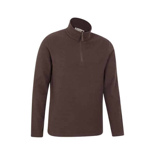 Mountain Warehouse Mens Camber II Half Zip Fleece Top
