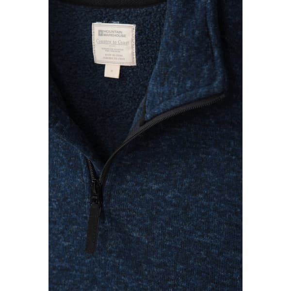 Mountain Warehouse Mens Idris II Half Zip Fleece Top