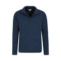 Miniatyrbillede 5 af 5: Mountain Warehouse Mens Idris II Half Zip Fleece Top