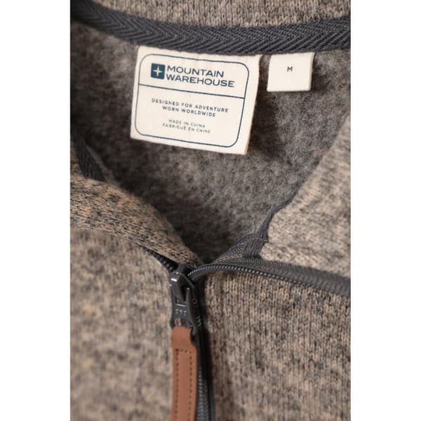Mountain Warehouse Herrtröja Idris II med halv dragkedja och fleece
