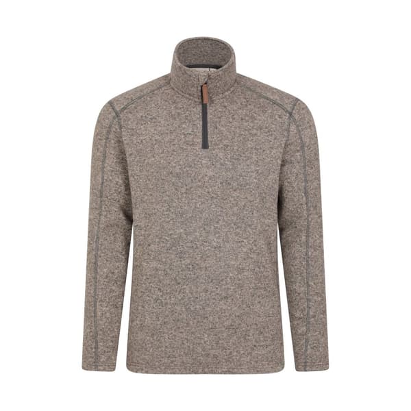 Mountain Warehouse Herrtröja Idris II med halv dragkedja och fleece