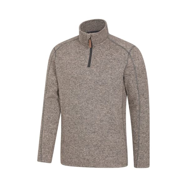Mountain Warehouse Herrtröja Idris II med halv dragkedja och fleece