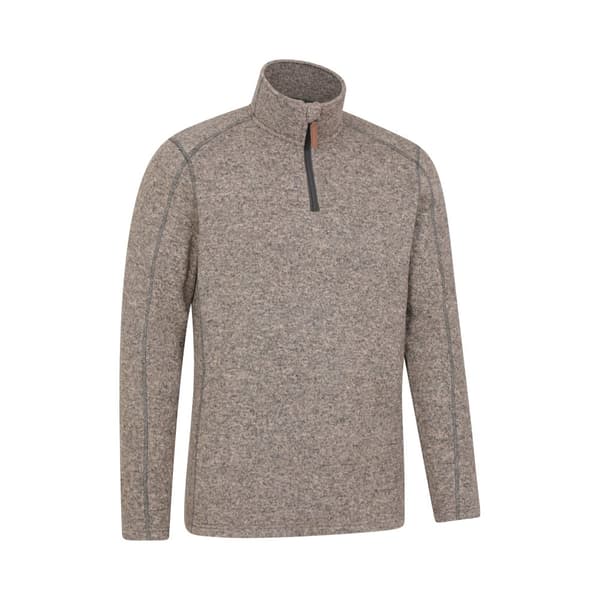 Mountain Warehouse Herrtröja Idris II med halv dragkedja och fleece
