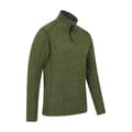 Miniatyrbillede 3 af 5: Mountain Warehouse Mens Idris II Half Zip Fleece Top
