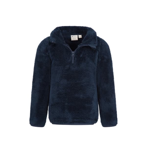 Mountain Warehouse Childrens/Kids Teddy Half Zip Fleece Top