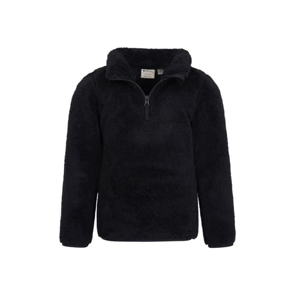 Mountain Warehouse Childrens/Kids Teddy Half Zip Fleece Top
