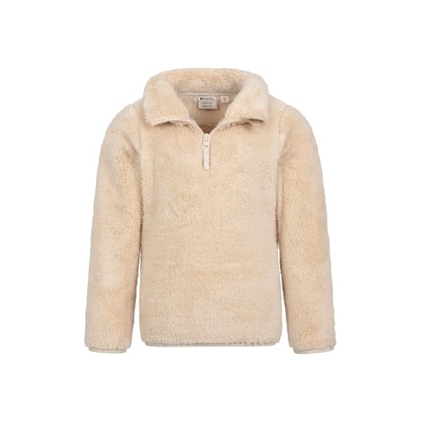 Mountain Warehouse Childrens/Kids Teddy Half Zip Fleece Top