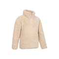 Miniatyrbillede 2 af 4: Mountain Warehouse Childrens/Kids Teddy Half Zip Fleece Top