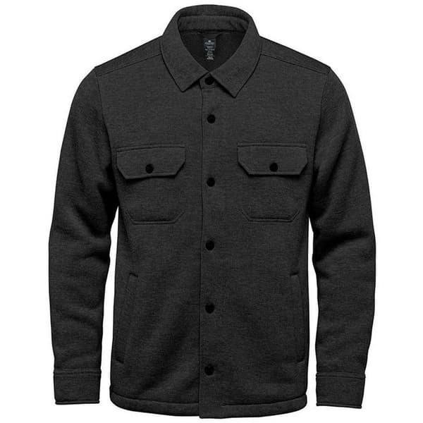 Stormtech Mens Avalante Heather Knitted Shirt Jacket