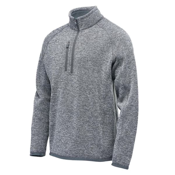 Stormtech Herrar Avalante Heather Quarter Zip Fleece Top