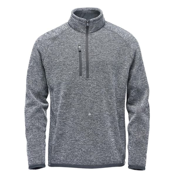 Stormtech Herrar Avalante Heather Quarter Zip Fleece Top