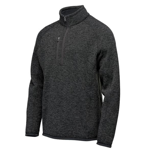 Stormtech Herrar Avalante Heather Quarter Zip Fleece Top