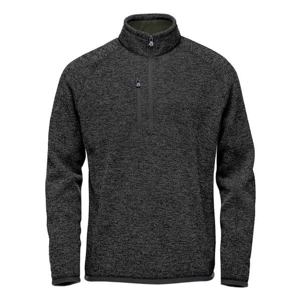 Stormtech Herrar Avalante Heather Quarter Zip Fleece Top