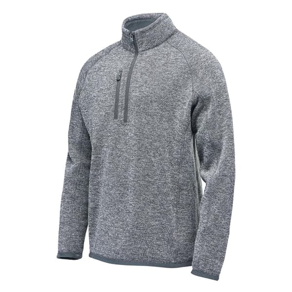 Stormtech Herrar Avalante Heather Quarter Zip Fleece Top