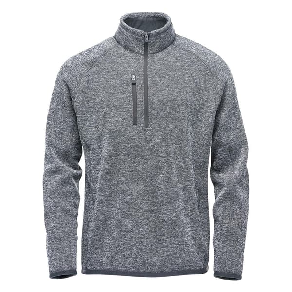 Stormtech Herrar Avalante Heather Quarter Zip Fleece Top