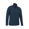 Miniatyrbild 3 av 3: Mountain Warehouse Ridge Fleece-tröja med halv dragkedja för herrar