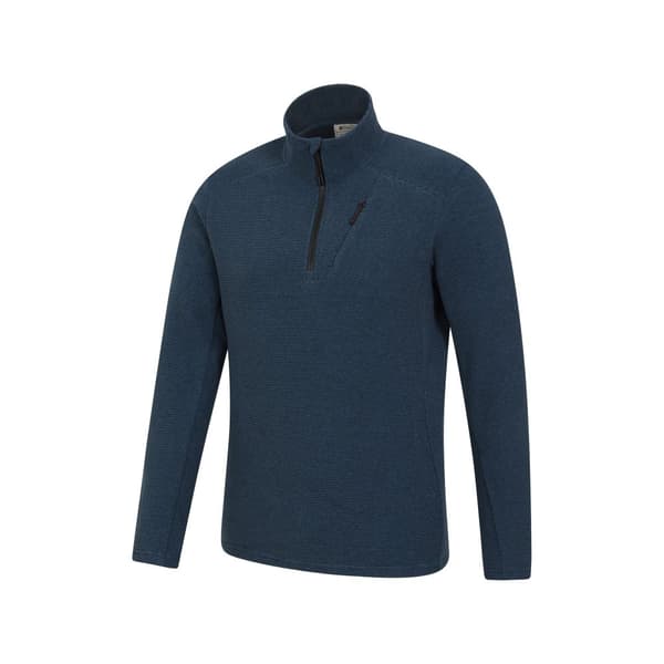 Mountain Warehouse Ridge Fleece-tröja med halv dragkedja för herrar